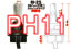 HID Bulb SwingType PH11